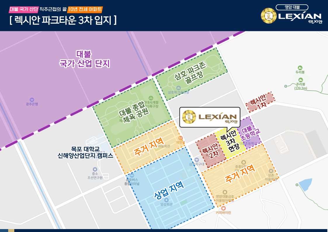 현장 입지 자료판